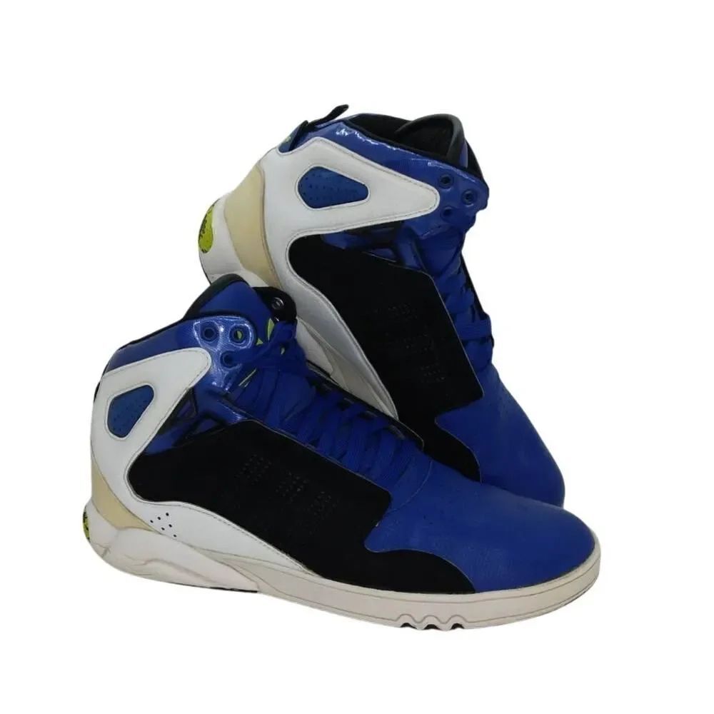 Adidas Roundhouse Mid 2.0 Men's Blue Basketball Sneakers - sz. 9 1/2
